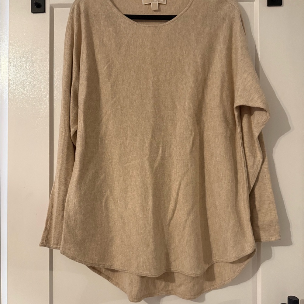 Michael Kors Tan Knit Sweater